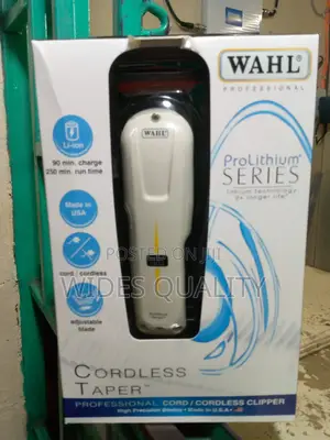 Cordless Hair Clipper/Wahl Cordless Super Taper Pro Lithium Clipper
