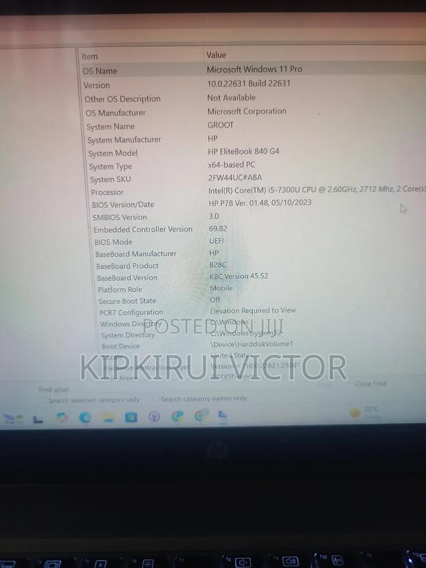 Laptop HP EliteBook 840 G3 8GB Intel Core i5 SSD 256GB - thumbnail 4