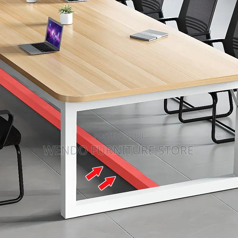 Boardroom Table; 2.4m Staff Members Conference Room Boardroom Table