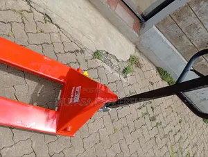 Red Pallet Trolley
