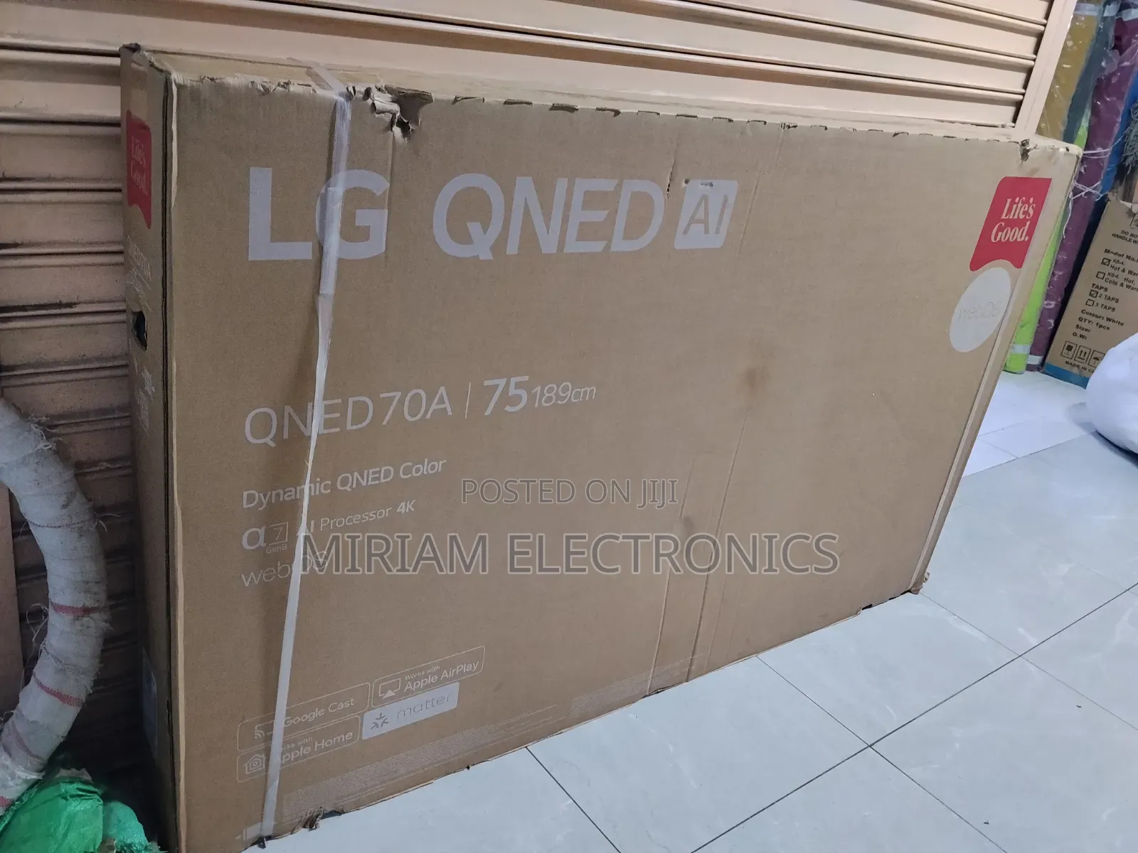 Lg 75′′ 75qned70a Smart Ai Thinkq Webos Tv Features in Kenya