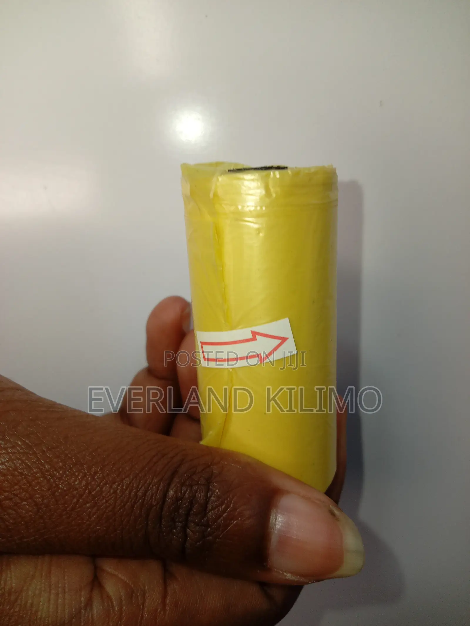 Yellow Pets Poop Bag Roll - Each