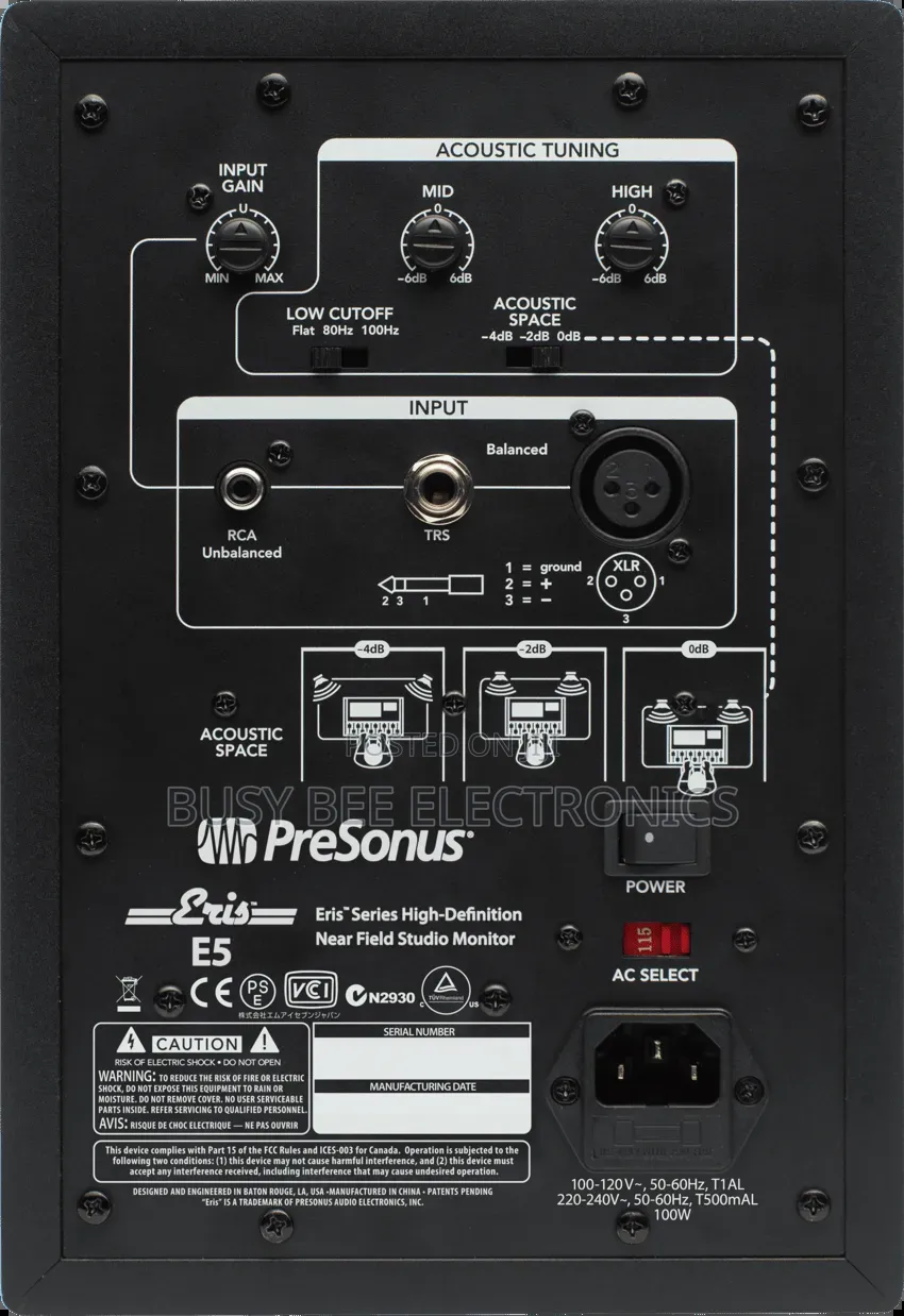 Eris E5 Studio Monitor