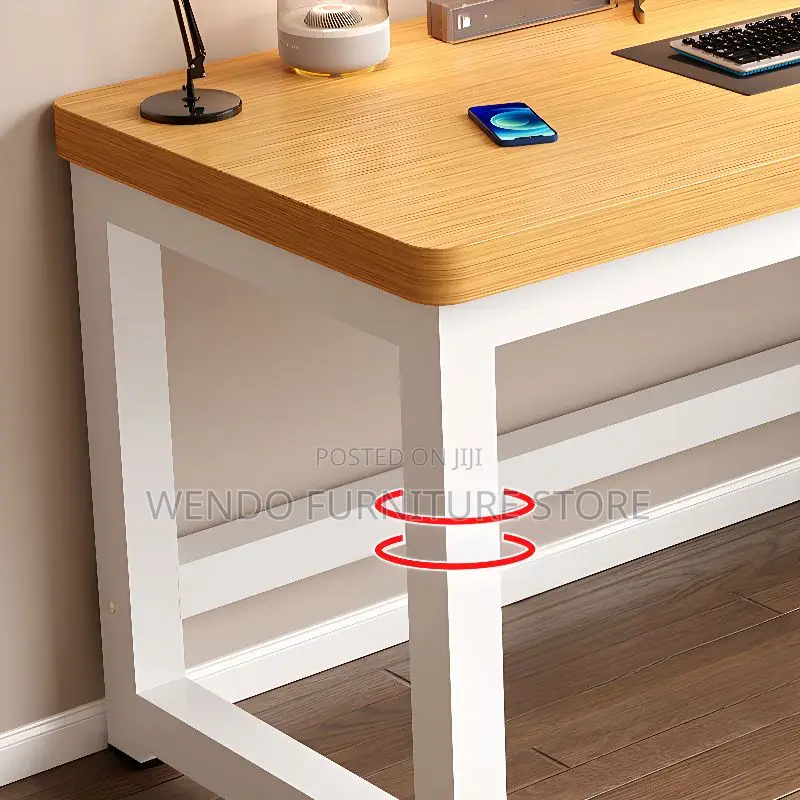 Office Table; 1.4 Meters Home Office Book Wooden Top Table