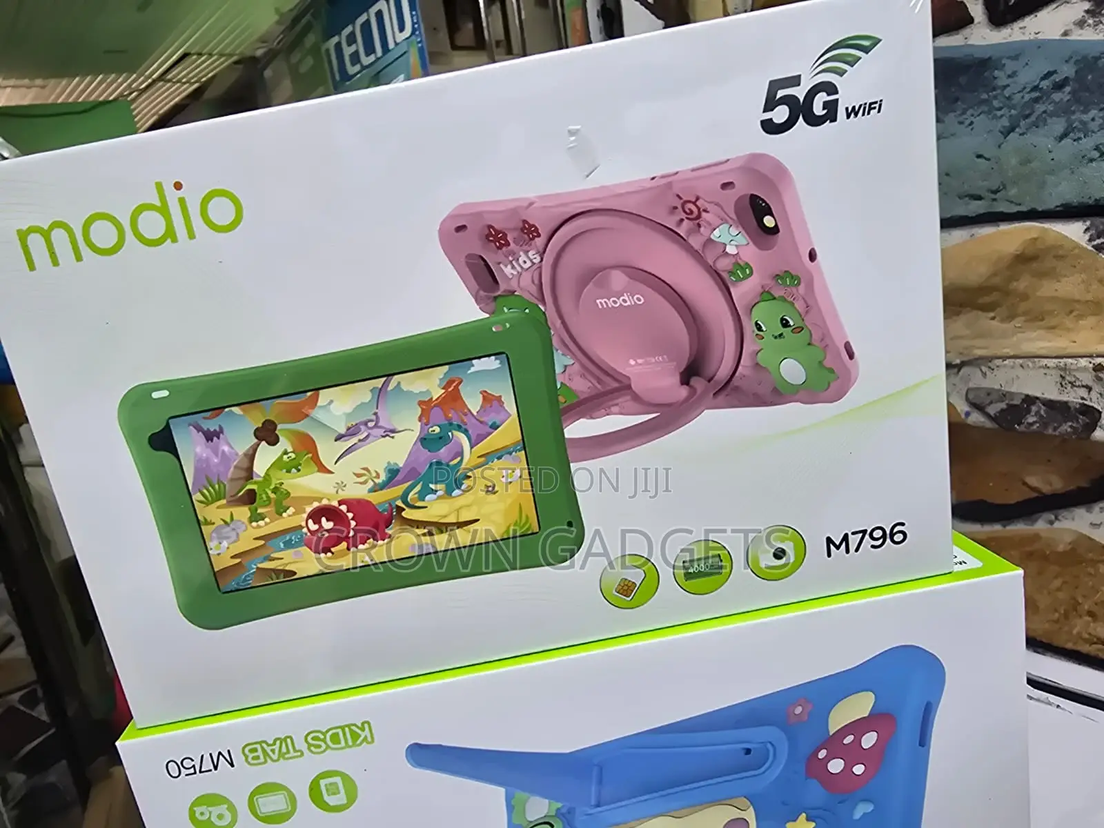 Modio M796 7 Inch Kids Learning Tablet With Sim Support