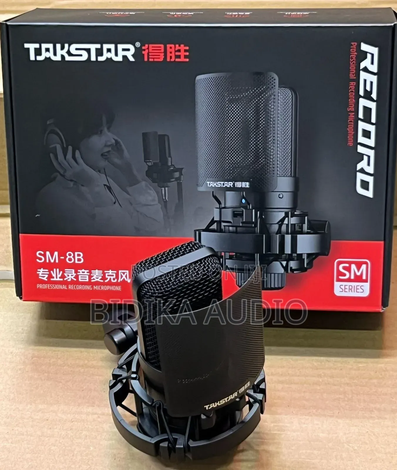 Takstar Sm-8b Professional Recording Condenser Microphone