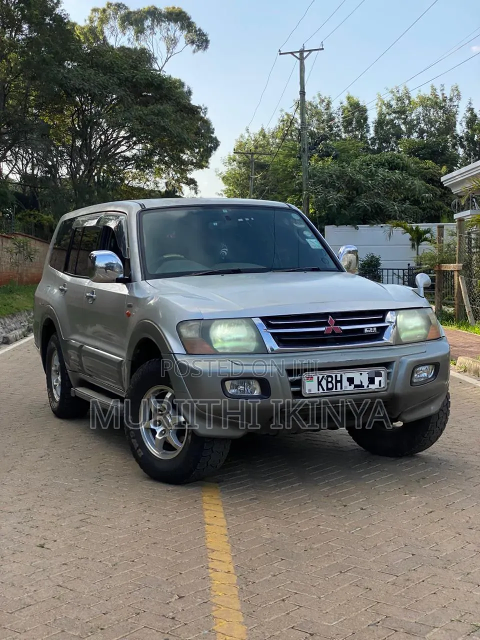 Mitsubishi Pajero 2002 Gray