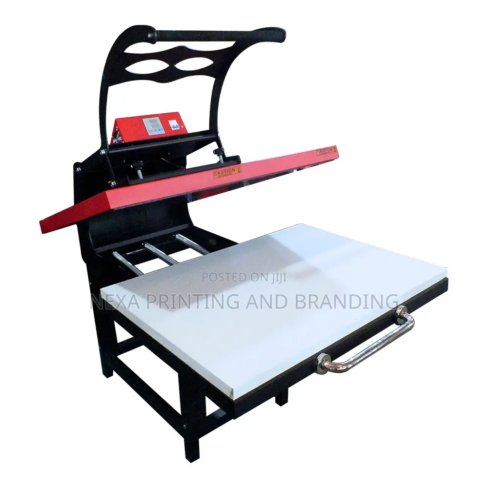 40x60/80x100 Flatbed Manual Heat Press Machine for Garment/T-Shirts