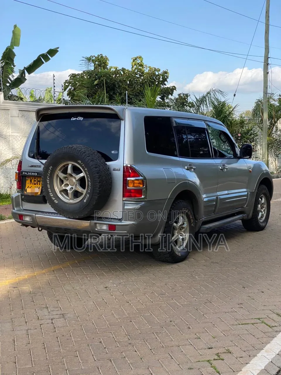 Mitsubishi Pajero 2002 Gray