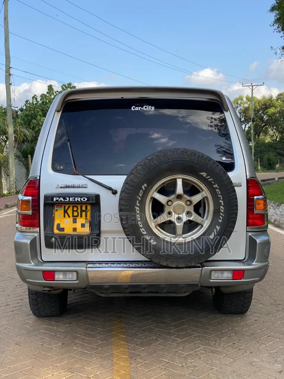 Mitsubishi Pajero 2002 Gray