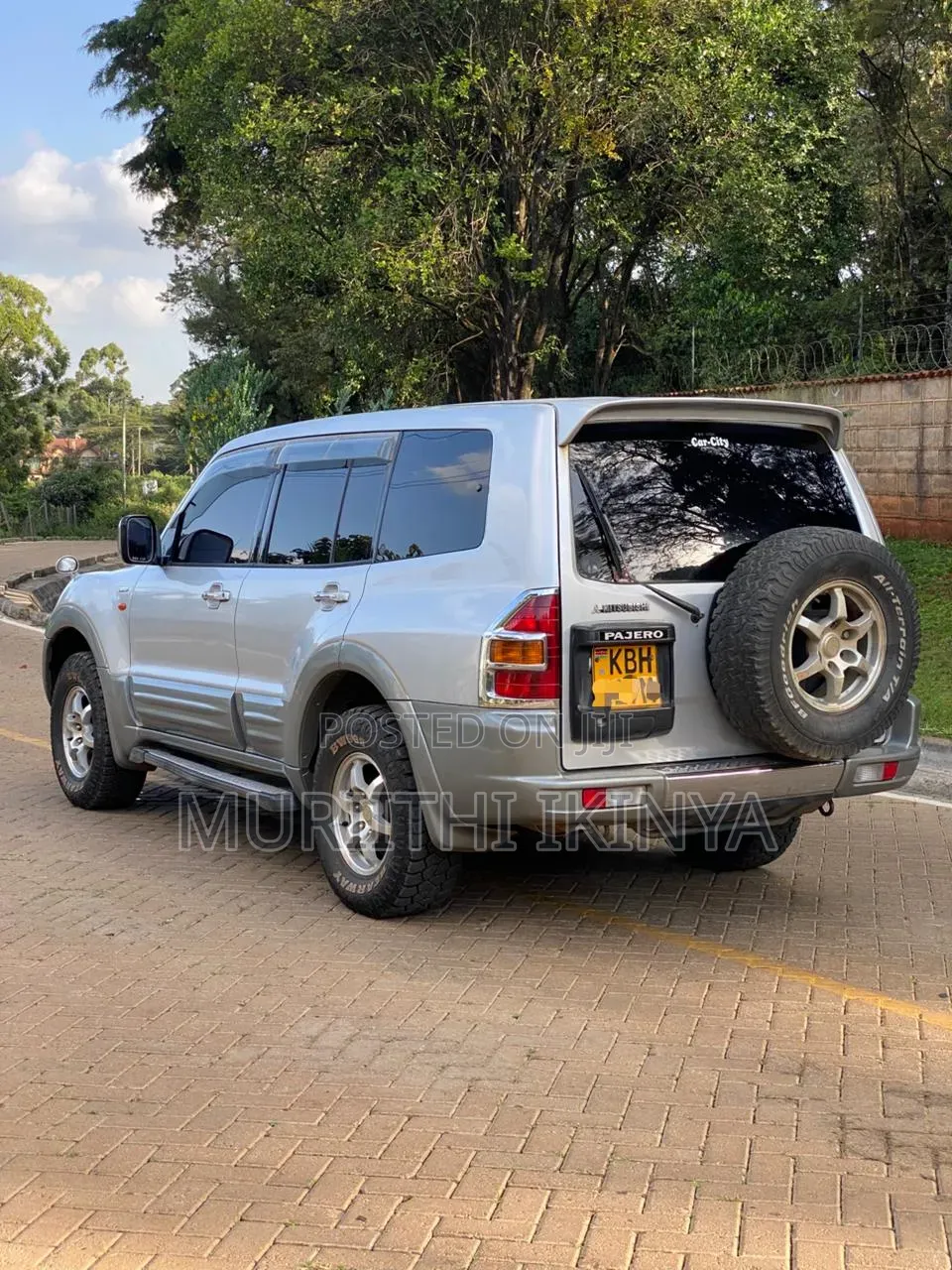 Mitsubishi Pajero 2002 Gray