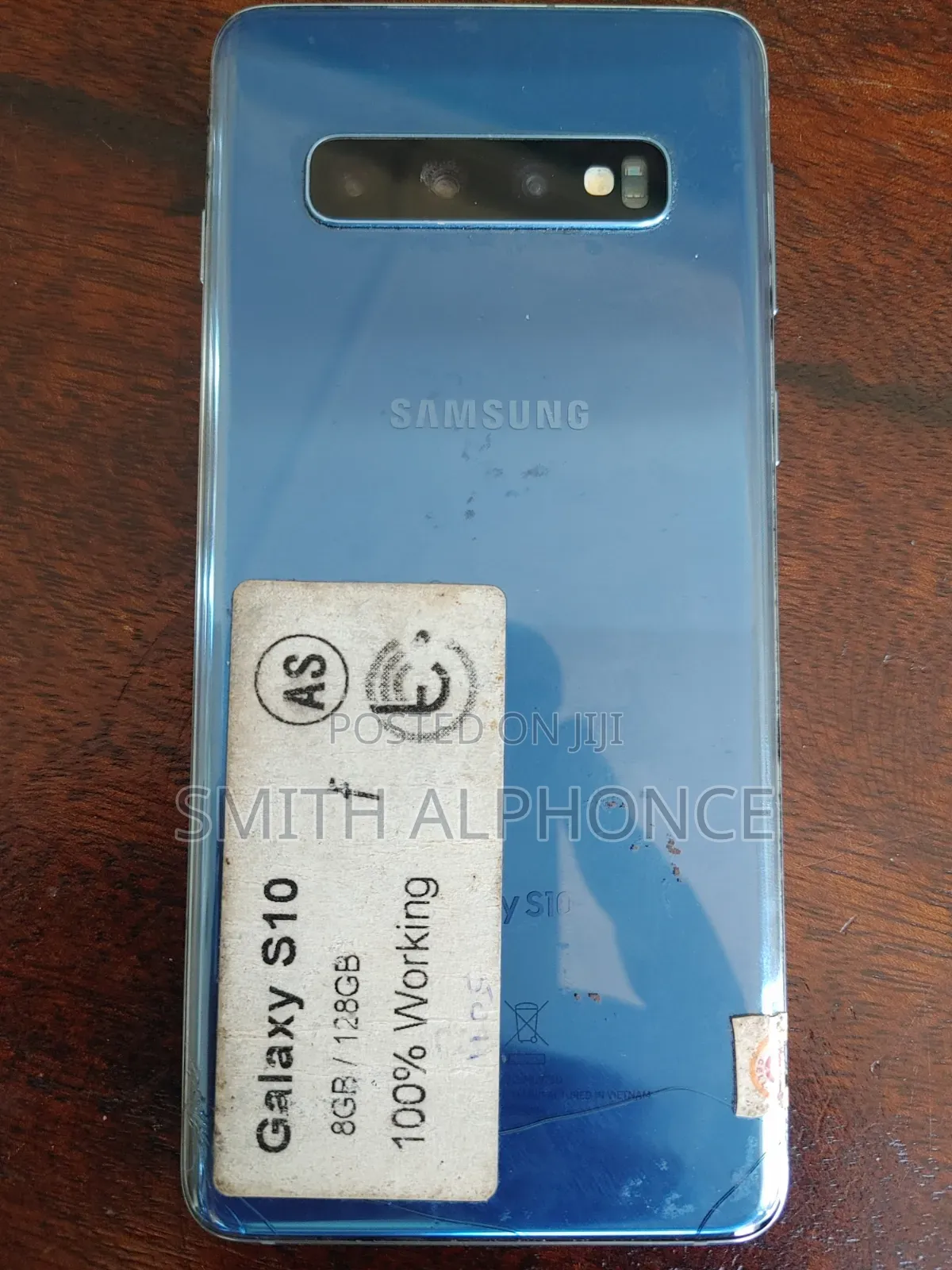 Samsung Galaxy S10 Plus 128 GB Blue