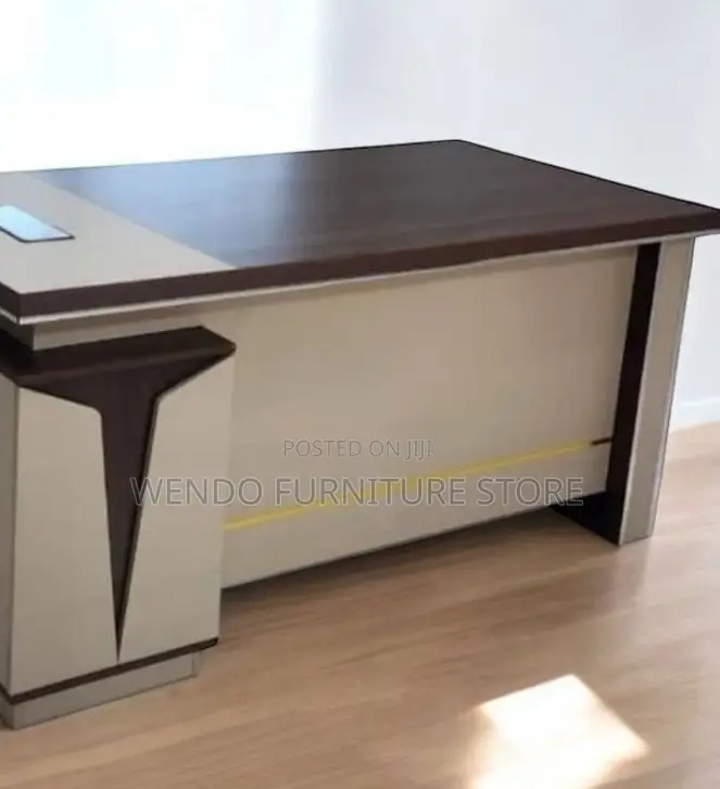 Office Desk; 1.8 Meters Executive Officials Desk With Power Cable