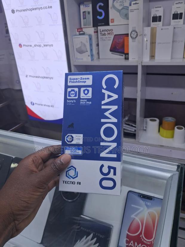 Tecno Camon 50 256 GB Black - thumbnail 2