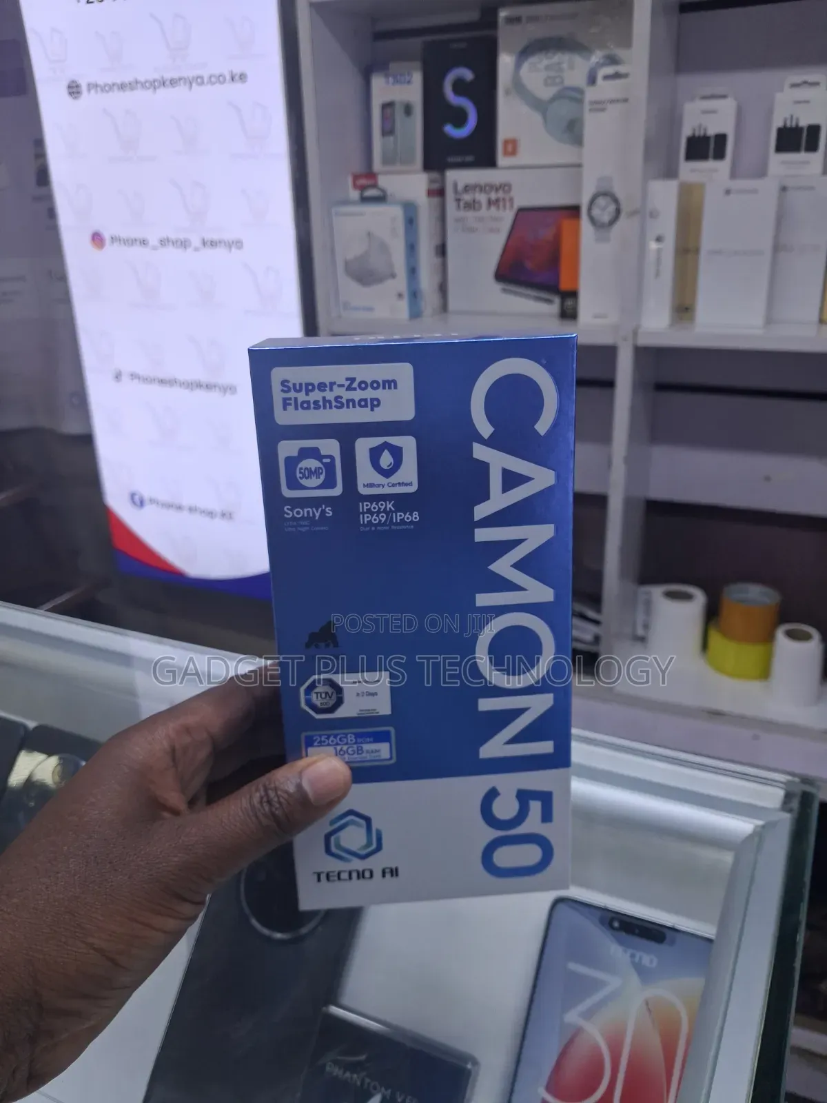 Tecno Camon 50 256 GB Black