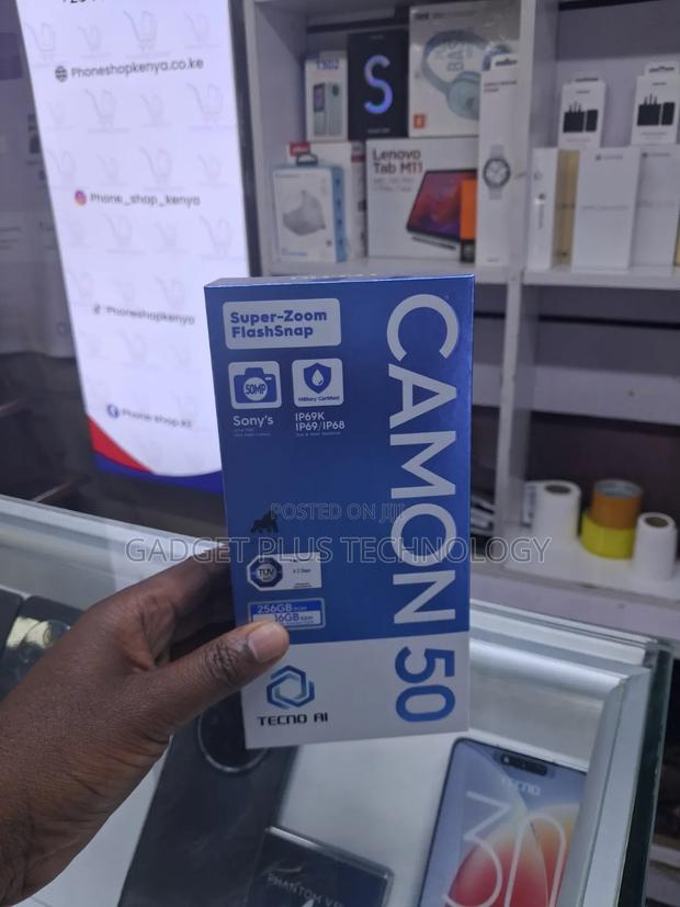 Tecno Camon 50 256 GB Black - thumbnail 5