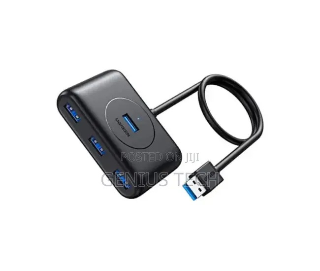 Ugreen Usb 3.0 Hub With Usb-C Port 1m (Black) – Cr113 / Ug-40850