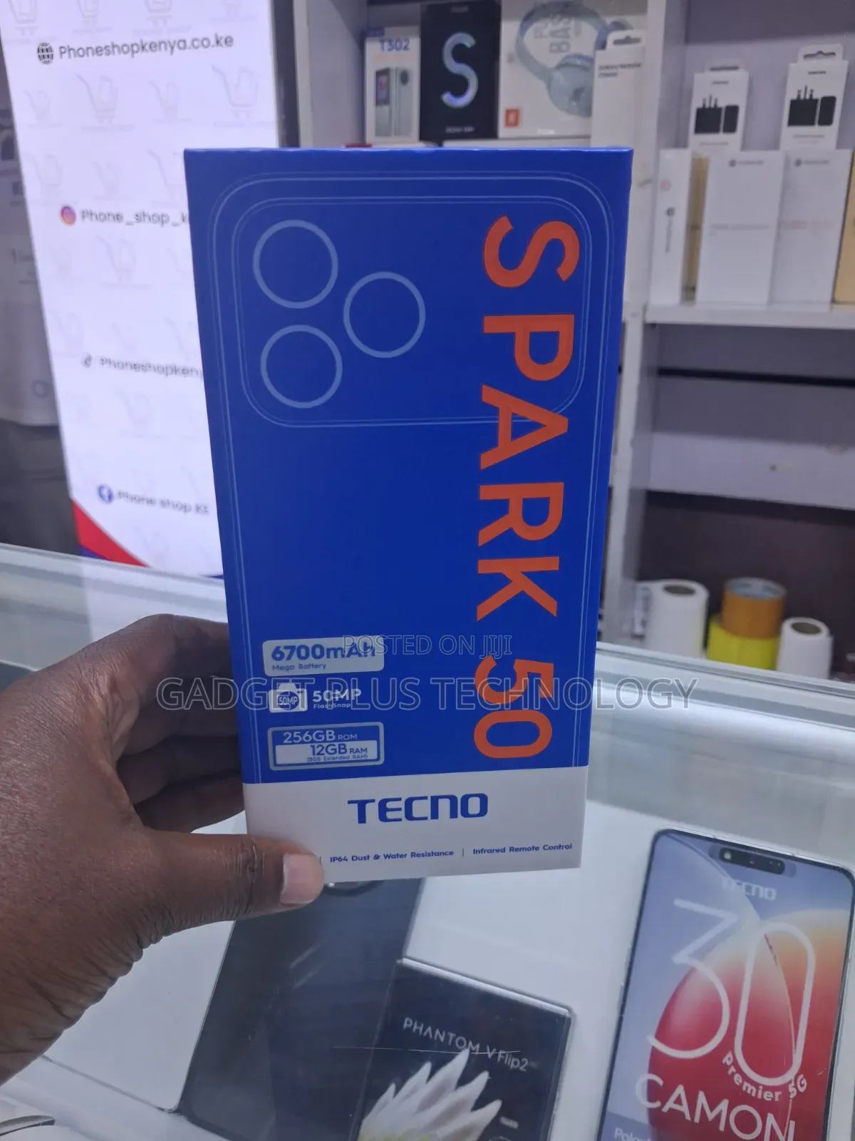 New Tecno Spark 50 128 GB Black