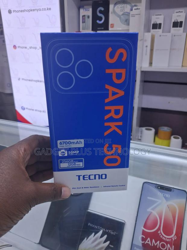 New Tecno Spark 50 128 GB Black - thumbnail 2