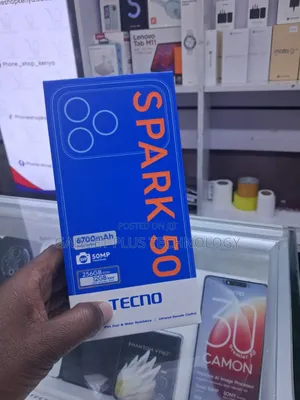 New Tecno Spark 50 128 GB Black