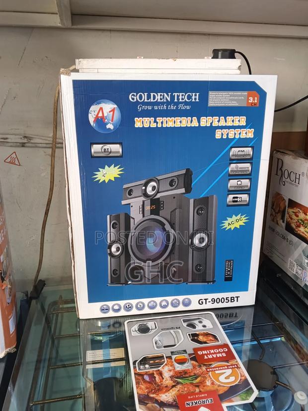 Golden Teach Multimedia Speaker - thumbnail 2