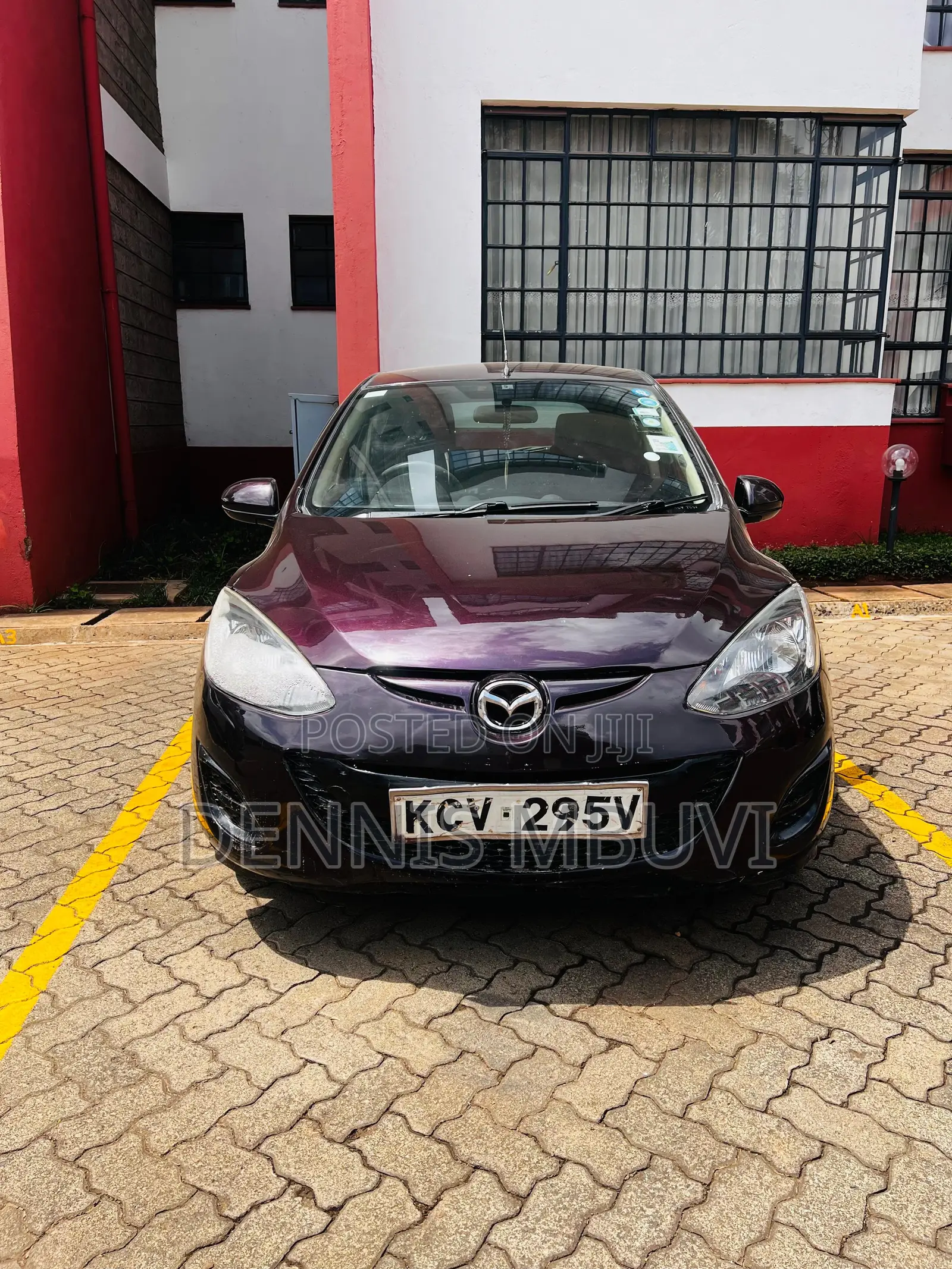 Mazda Demio 2012 Maroon