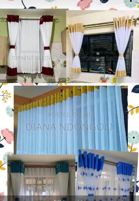Kitchen Curtains
3mtrs Curtain
2mtrs Shears