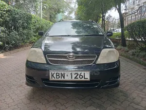 Toyota Corolla Fielder 2004 Black