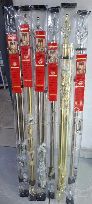 Curtain Rods 
Available in Colours;
Gold,Rose Gold,Silver
