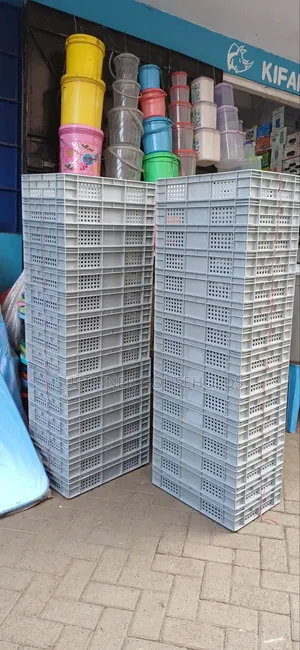 Grey Half Crate