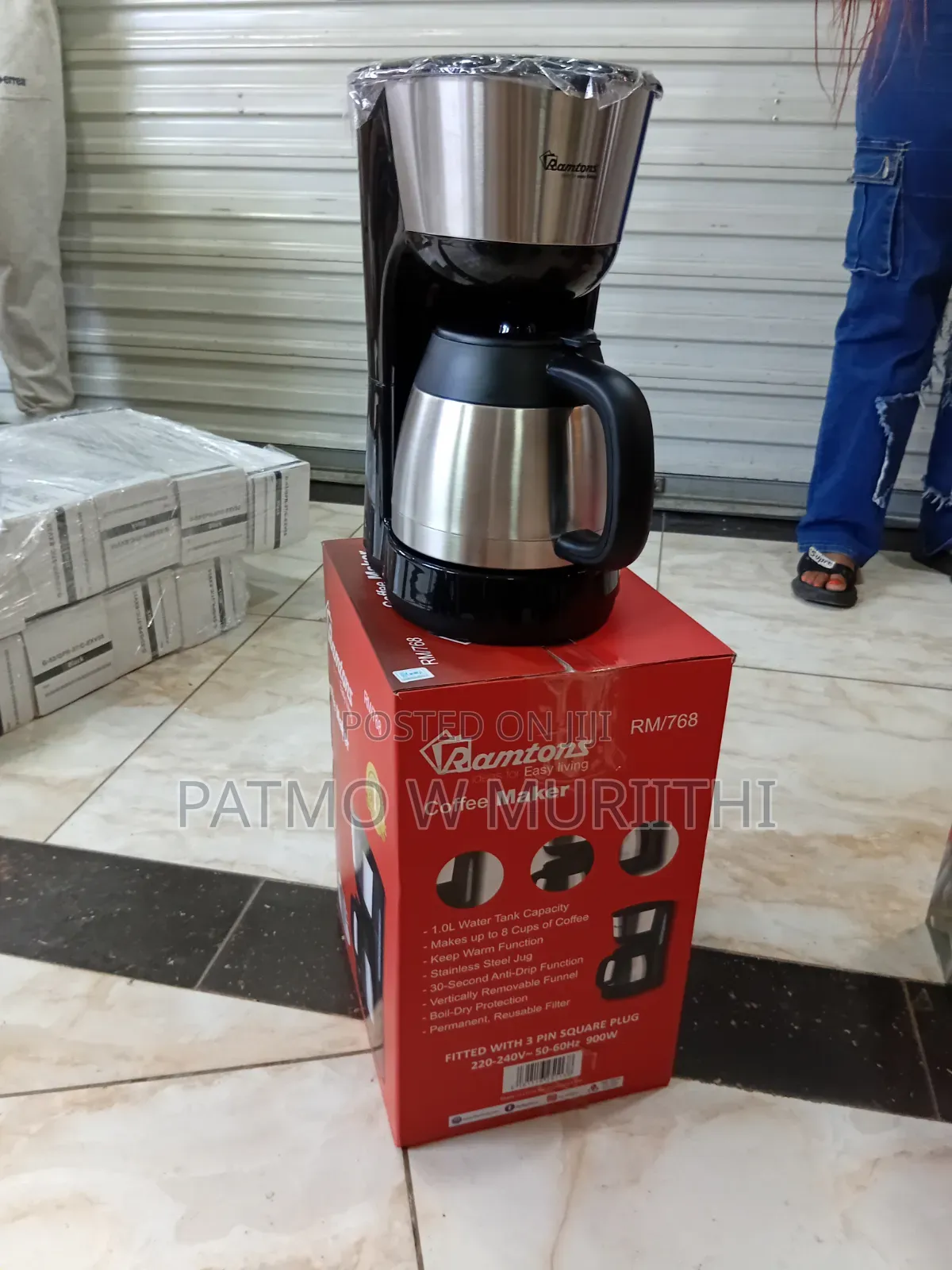 Ramtons Coffee Maker 1 Litres