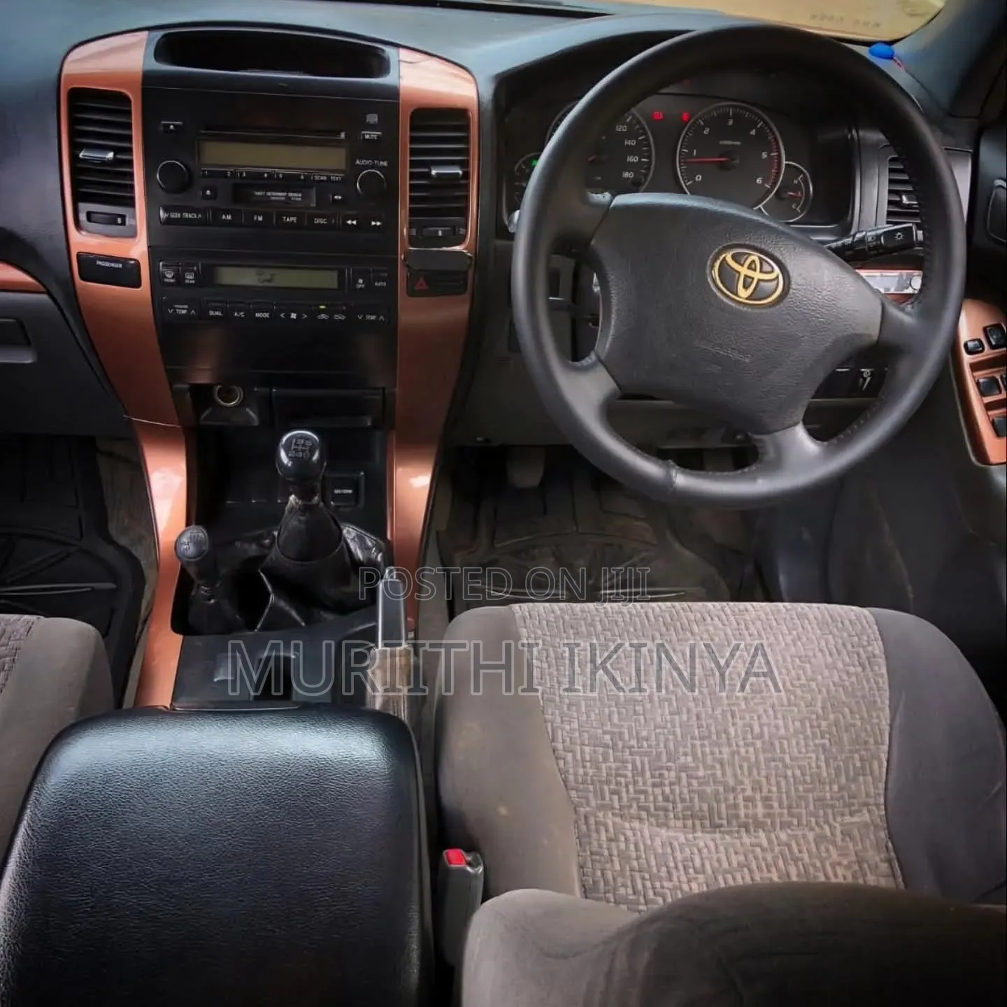 Toyota Land Cruiser Prado 3.0 D-4D 3dr 2009 Brown