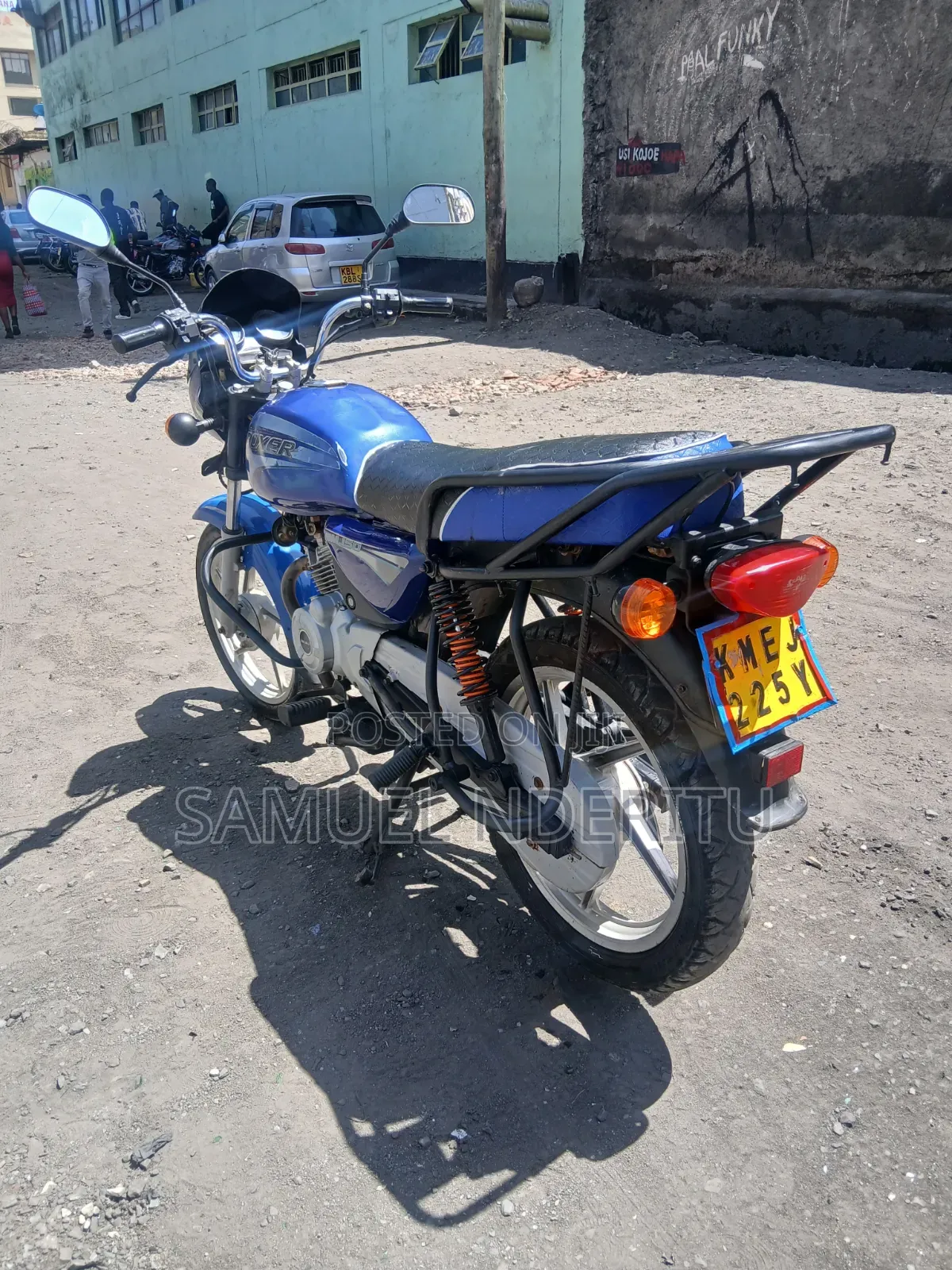 Bajaj Boxer 2019 Blue
