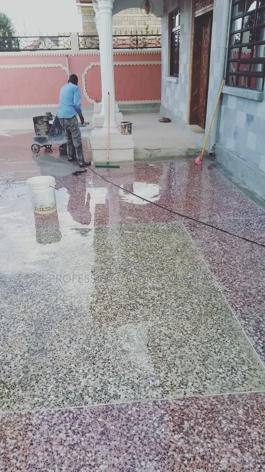 Terrazzo Floor Cleaning