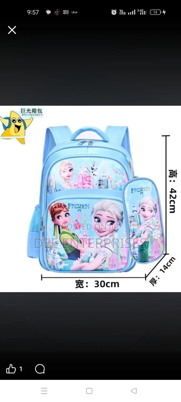Cartoon Themed School Bag
