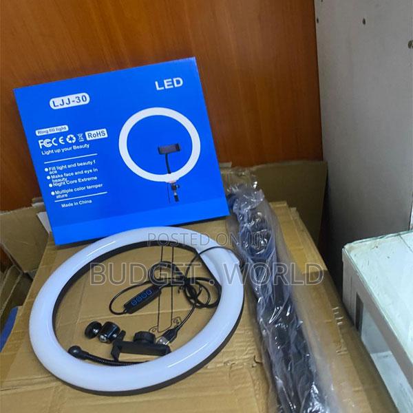 13-Inch Selfie Ring Light With 2.1m Stand for Makeup and Video Recordi