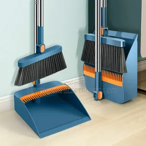2 in 1 Broom With Dustpan Set
