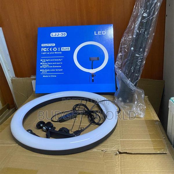 13-Inch Content Creator Ring Light With Strong 2.1m Tripod Support