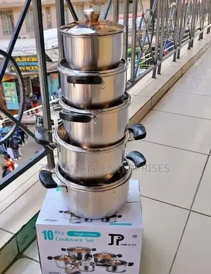 Jp 10-Piece Stainless Cookware,Experience Professional Cooking