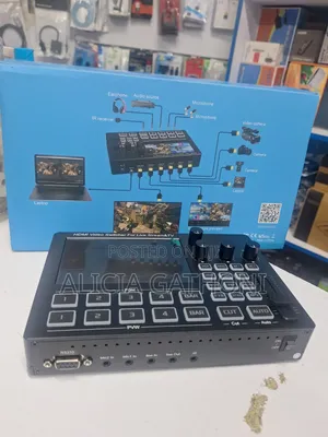 4 Way Hdmi Video Switcher for Live Streaming With 5-Inch Screen