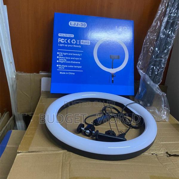 13-Inch Creator Ring Light Setup With Extendable Tripod Stand for Vide