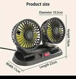 Dual Car Fan