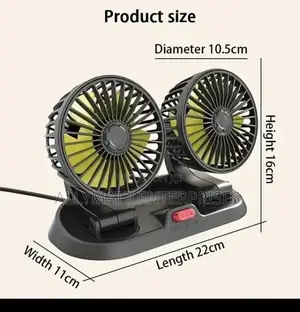 Dual Car Fan