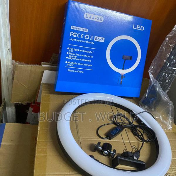 14-Inch Professional Ring Light With Adjustable Tripod Stand for Video