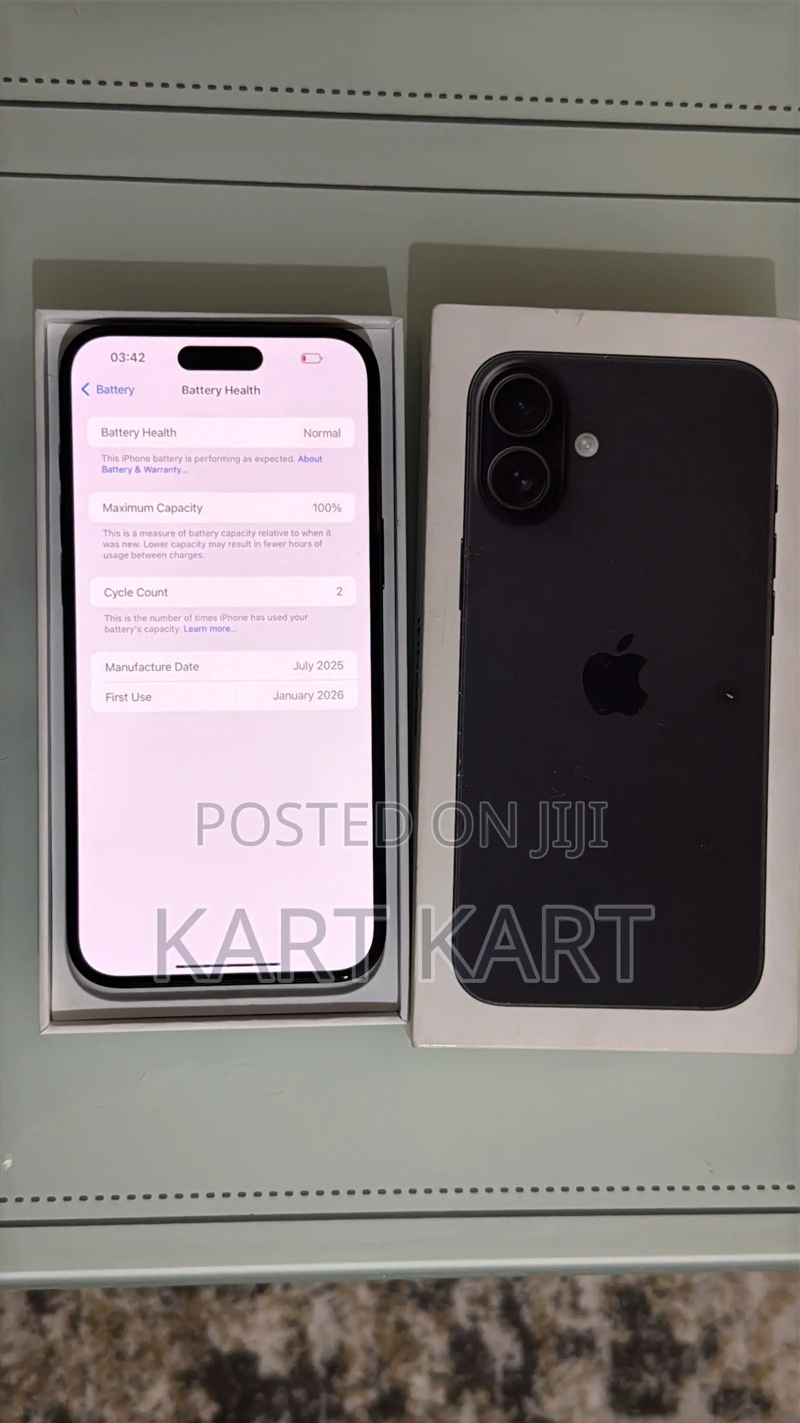 New Apple iPhone Air 256 GB Black