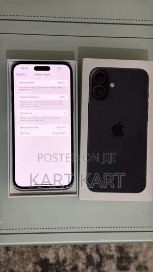 New Apple iPhone Air 256 GB Black