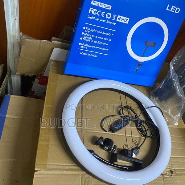 14-Inch Led Ring Light Kit With Tall Adjustable Stand for Content Crea