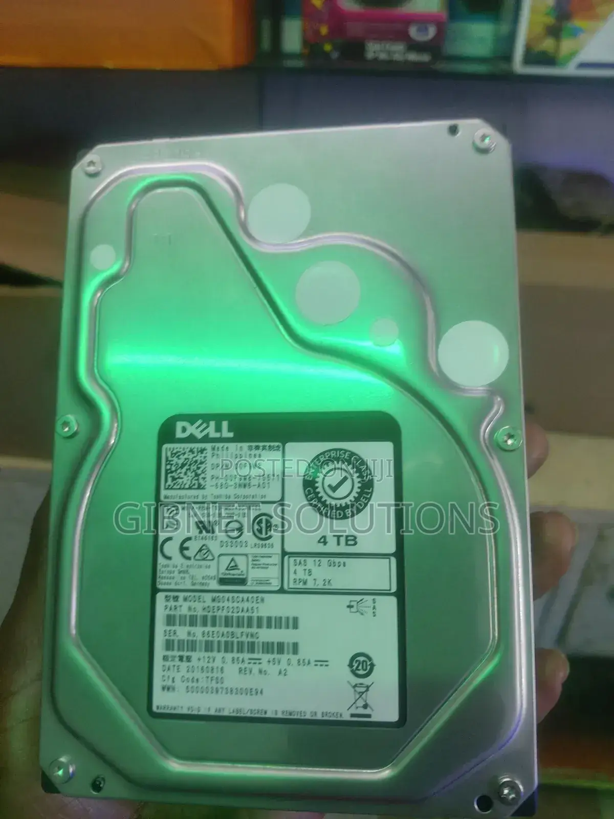 Dell 4tb Sas Harddisk
