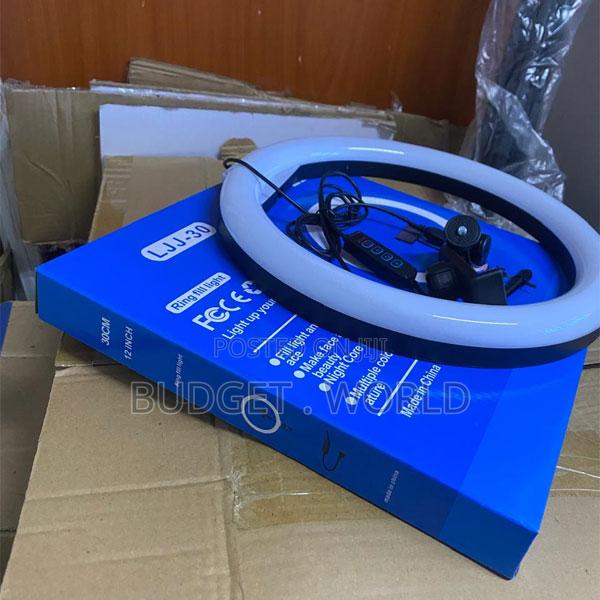 14-Inch Studio Ring Light With Professional Tripod Stand for Video Rec