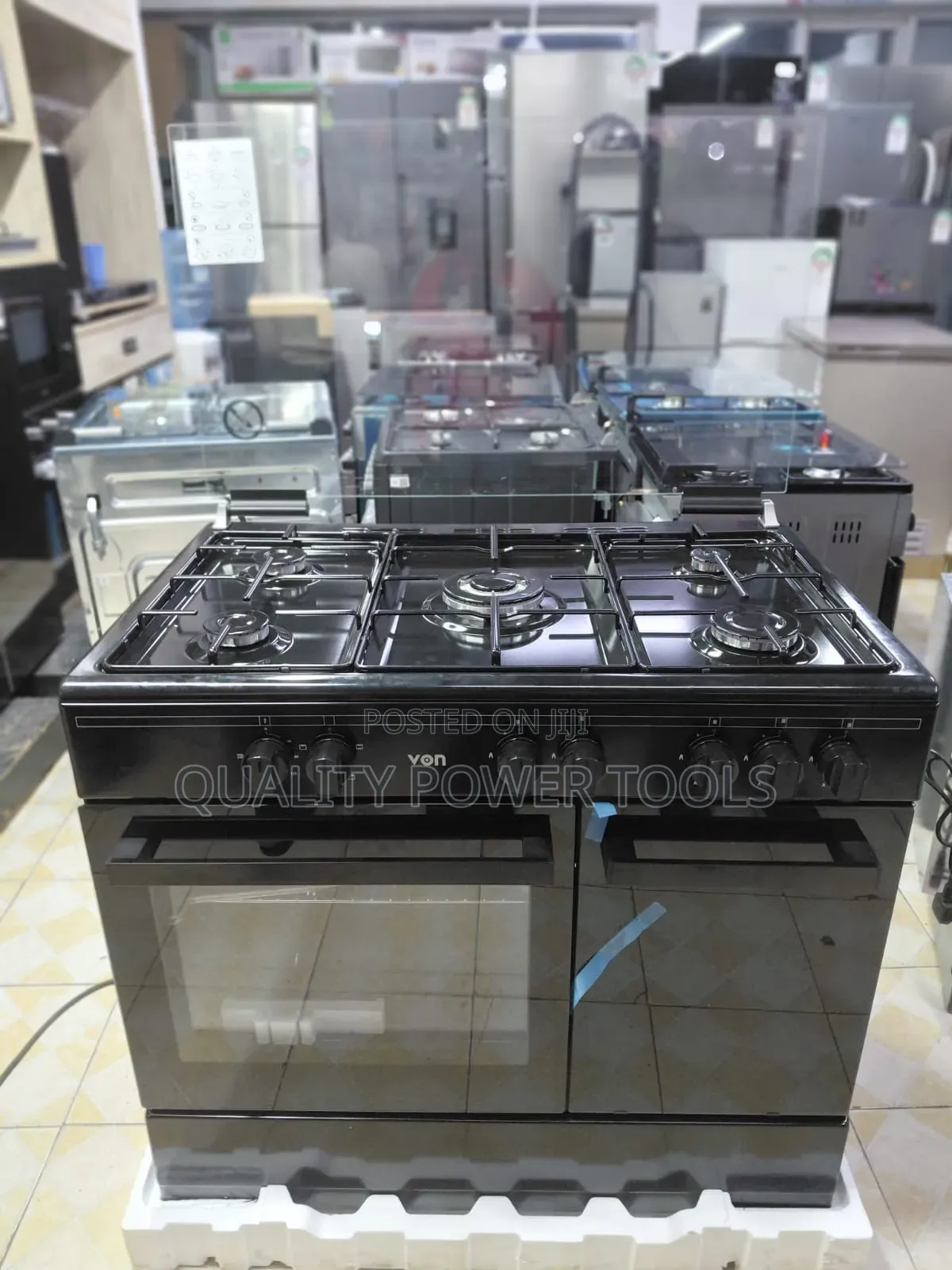 Von 90x60cm Freestanding Cooker - 5 Gas Burners